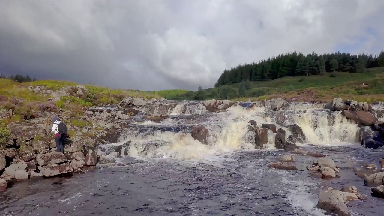 DJI Mavic Pro -Carrick Lane Falls - Loch Doon