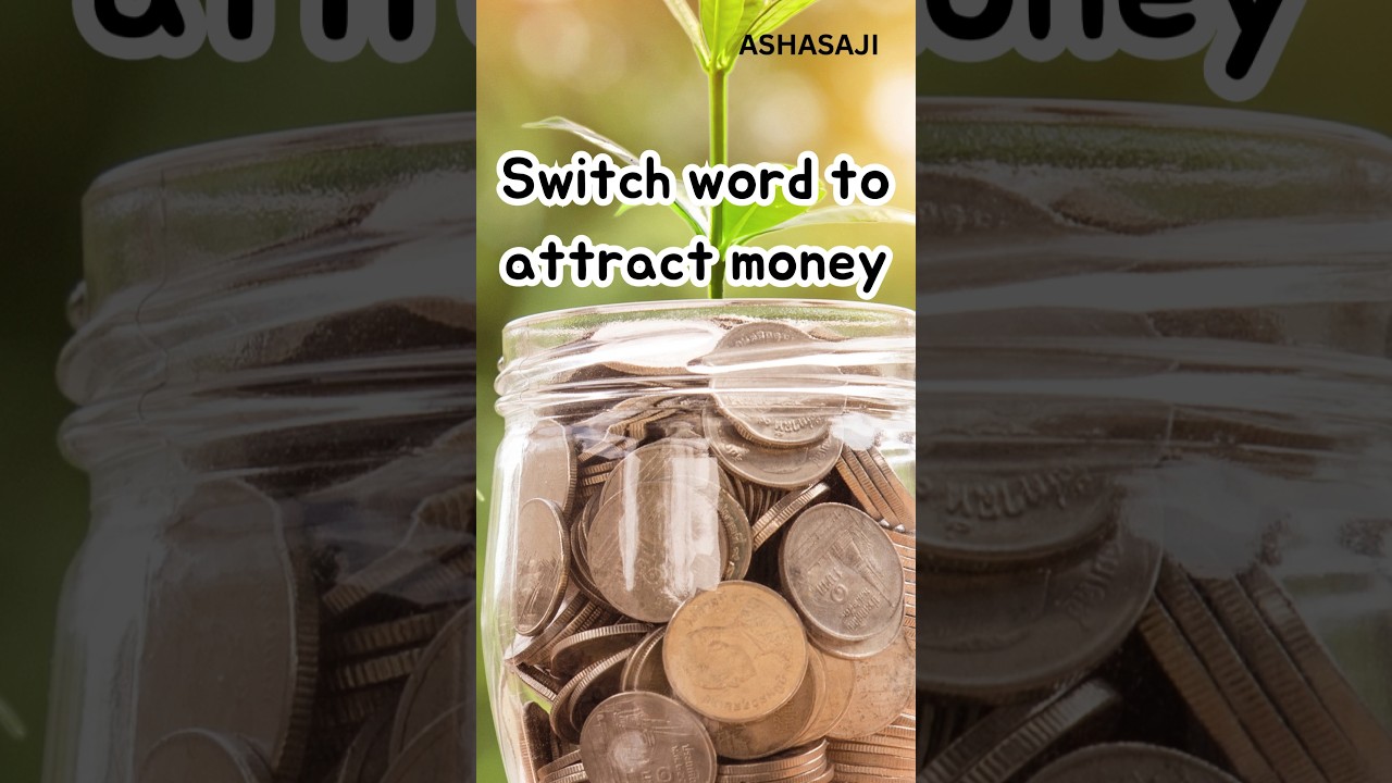 Switch word to attract money #lawofattractionmalayalam #shorts #switchwords