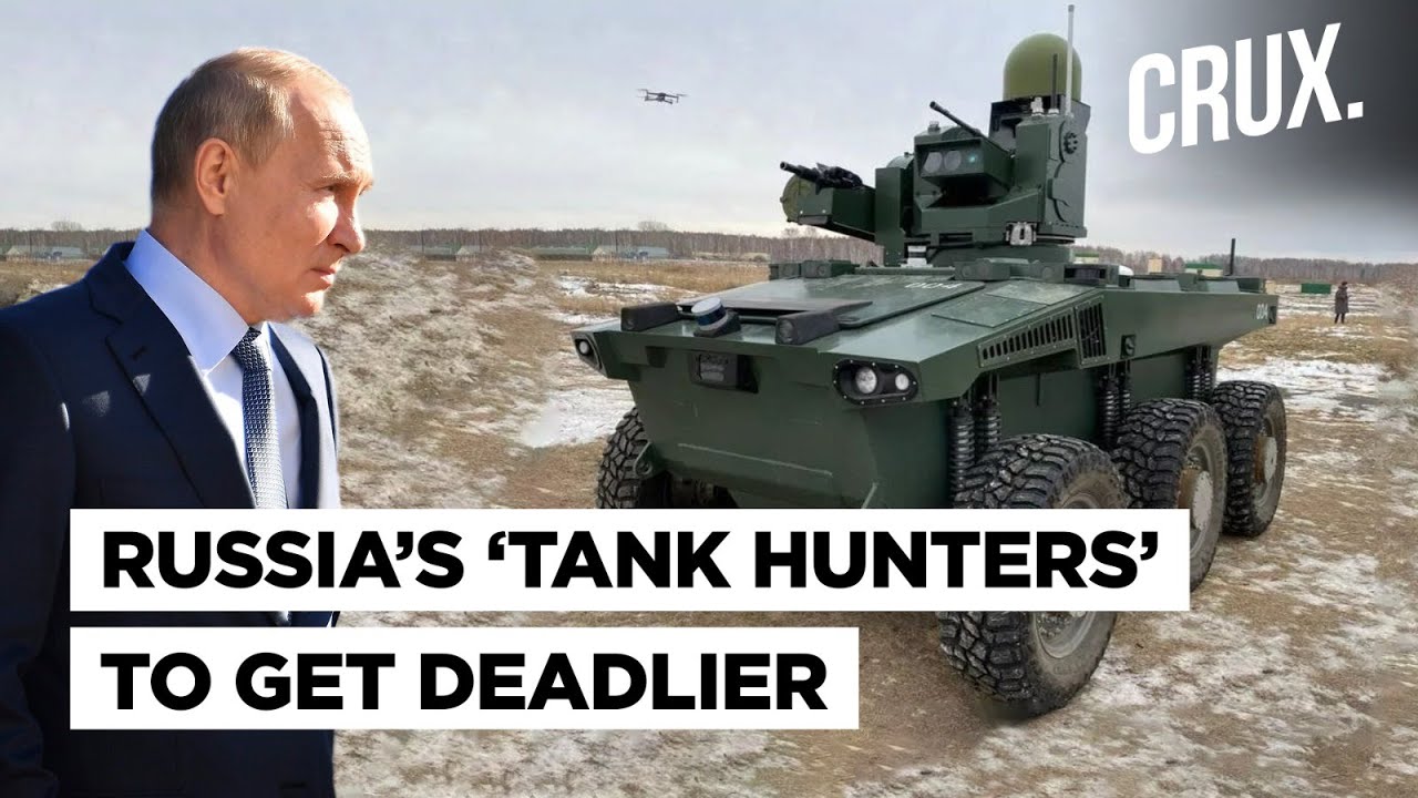 Russia’s Marker Robots To Get BAS-80 Kamikaze Drones To Counter Western Tanks In Ukraine War