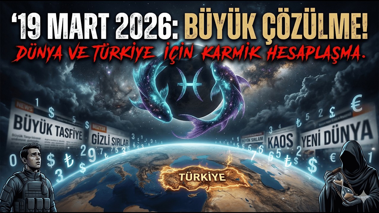 🚨 UYARI! 19 Mart 2026: Eski D&uuml;nyanın Son Nefesi ve B&uuml;y&uuml;k &Ccedil;&ouml;z&uuml;lme! (T&uuml;m Bur&ccedil;lar)