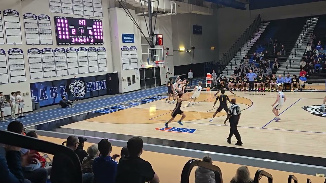 1-14-26 LZHS Varsity loss against Warren. 55-67