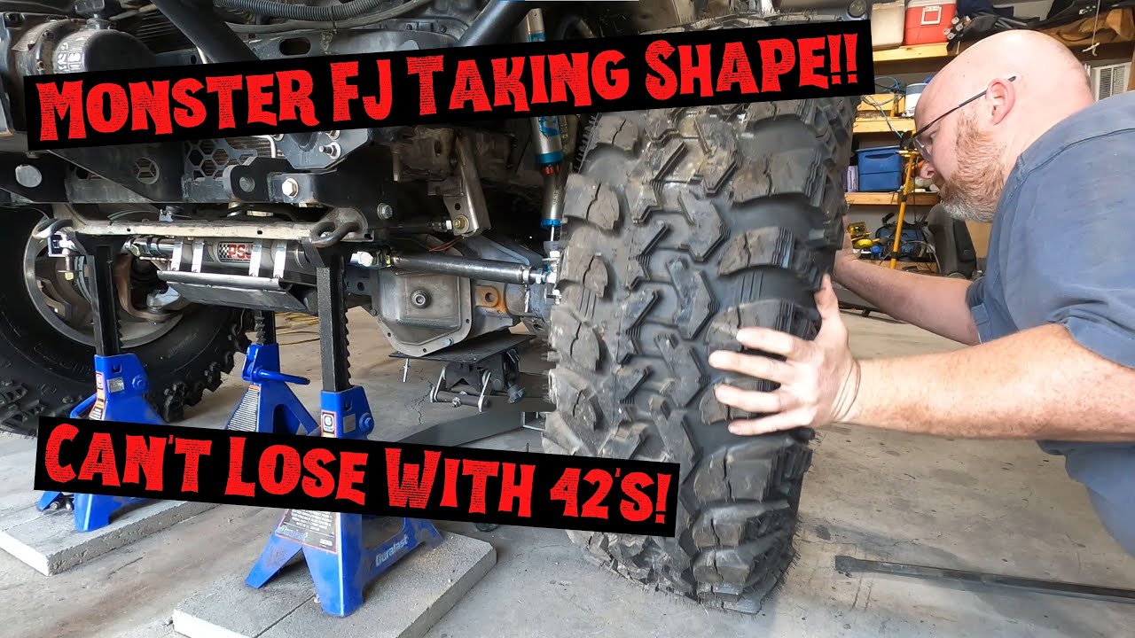 42-дюймовые шины для FJ Cruiser!!