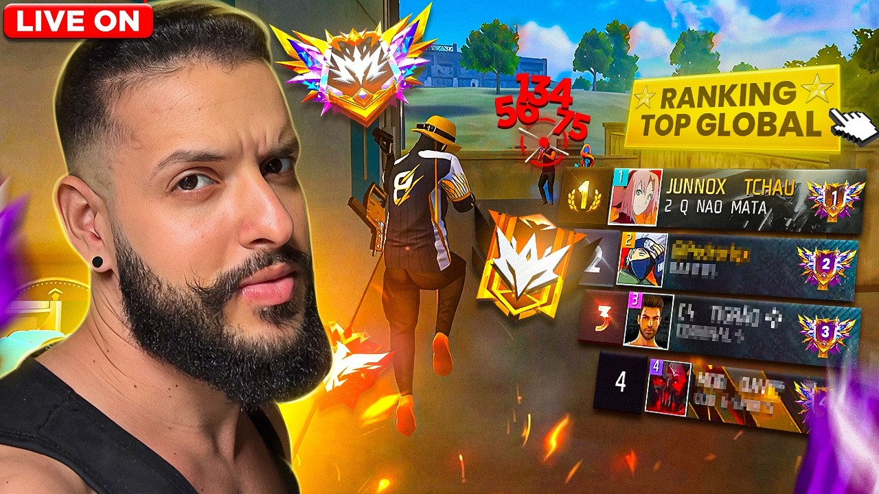 QUINTOOU ❤ HOJE EU VOU PEGAR MAIS DE 10 BOOYAHS SEGUIDO COM O CHAT 🔥 FREEFIRE AO VIVO 🔥 JUNNOX FF