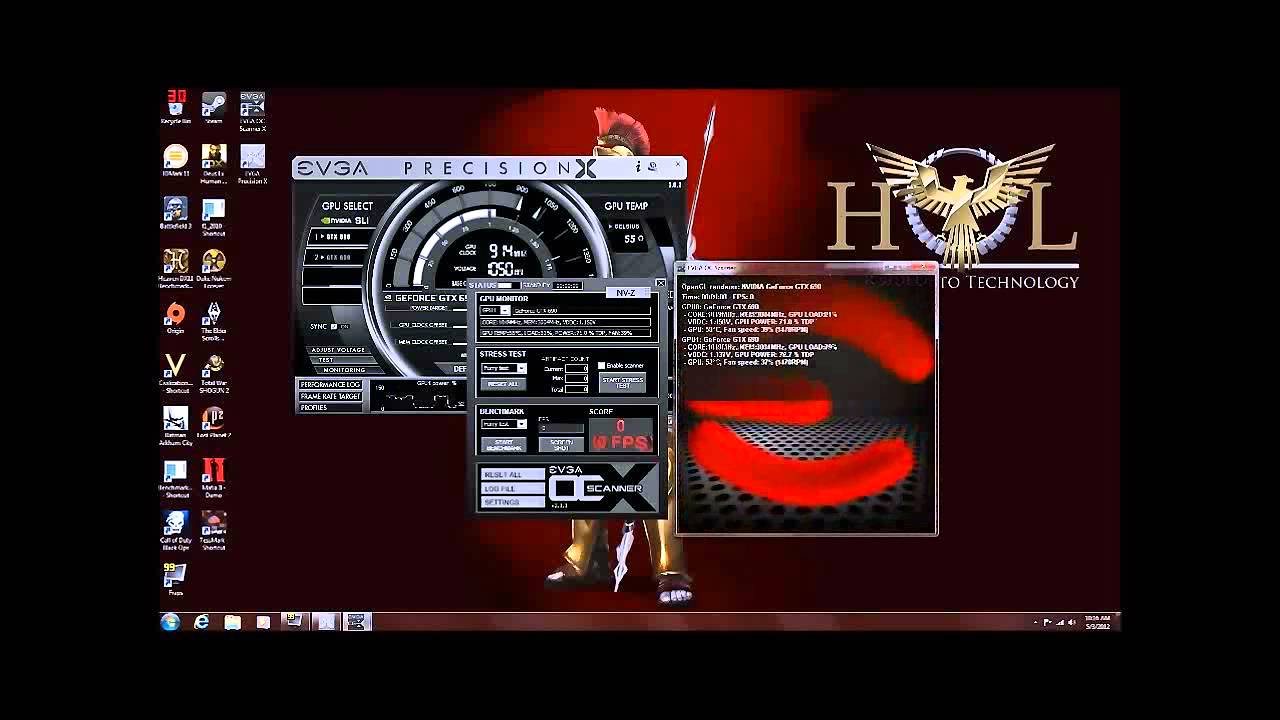 NVIDIA Geforce GTX 690 OC Guide using EVGA Precision X