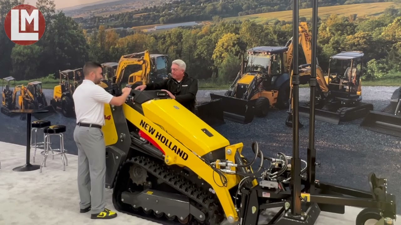 Checking out New Holland's C314 Mini Track Loader at Equip Expo