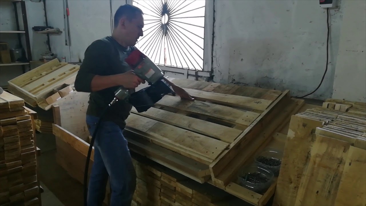 Цех по производству деревянных евро поддонов
