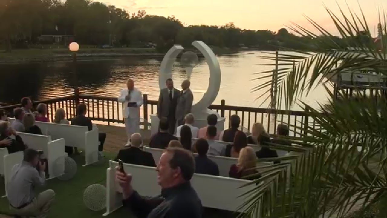 Amazing Tampa Gay Wedding Ceremony
