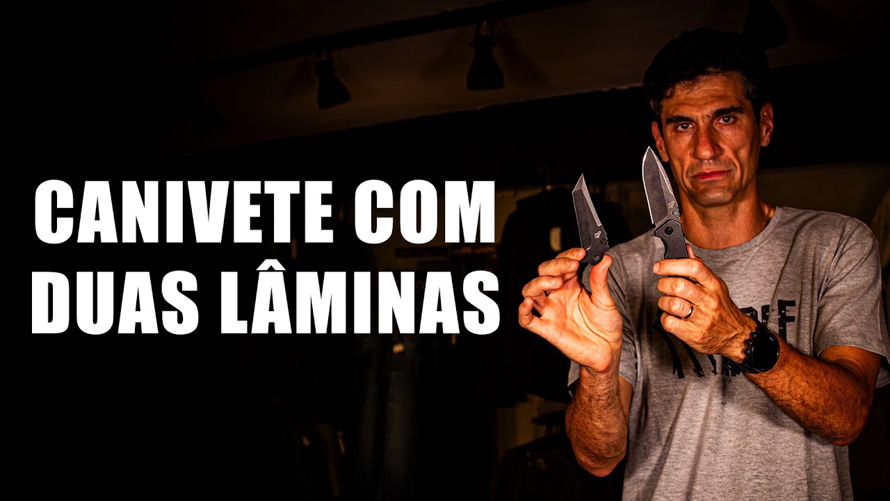 Canivete Wolf Attack 9008 | Spike - Duas Lâminas