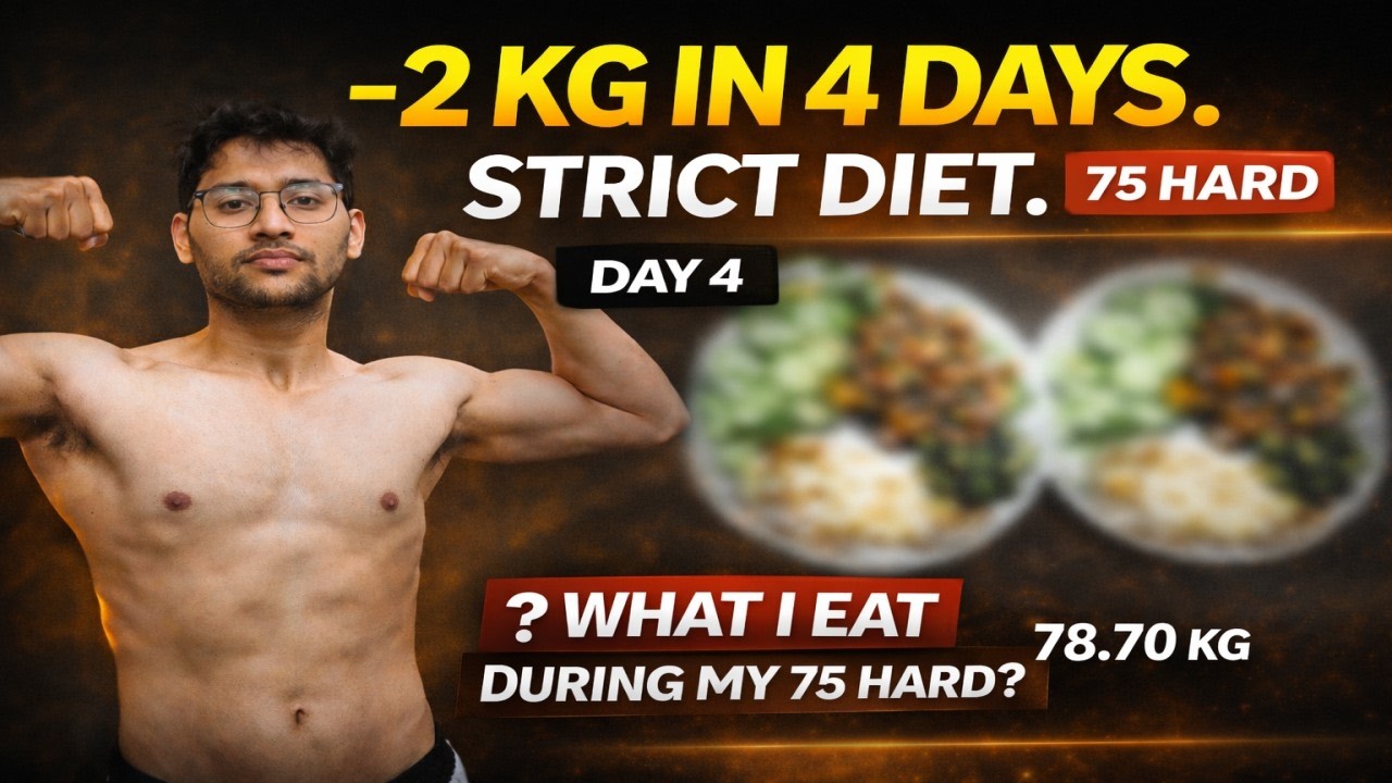 I Lost 2KG in 4 Days on 75 Hard… Here’s Exactly What I Eat