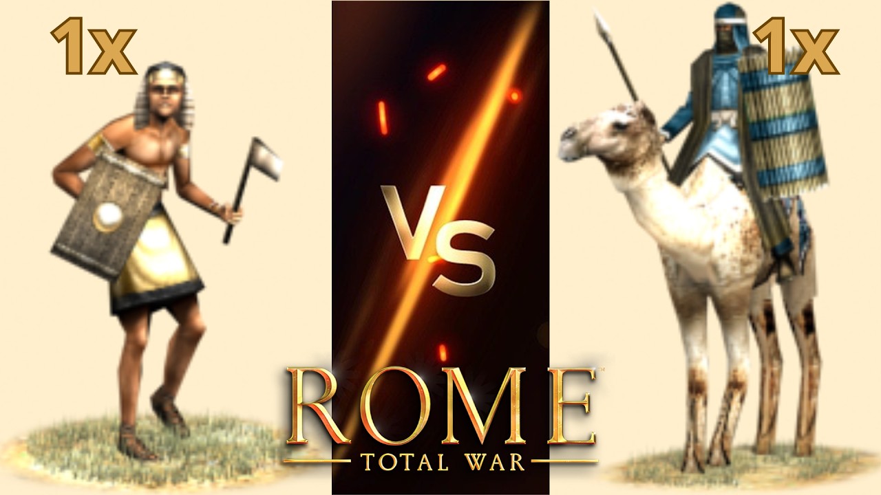 Can Desert Axemen Beat Numidian Camel Riders in Rome: Total War?