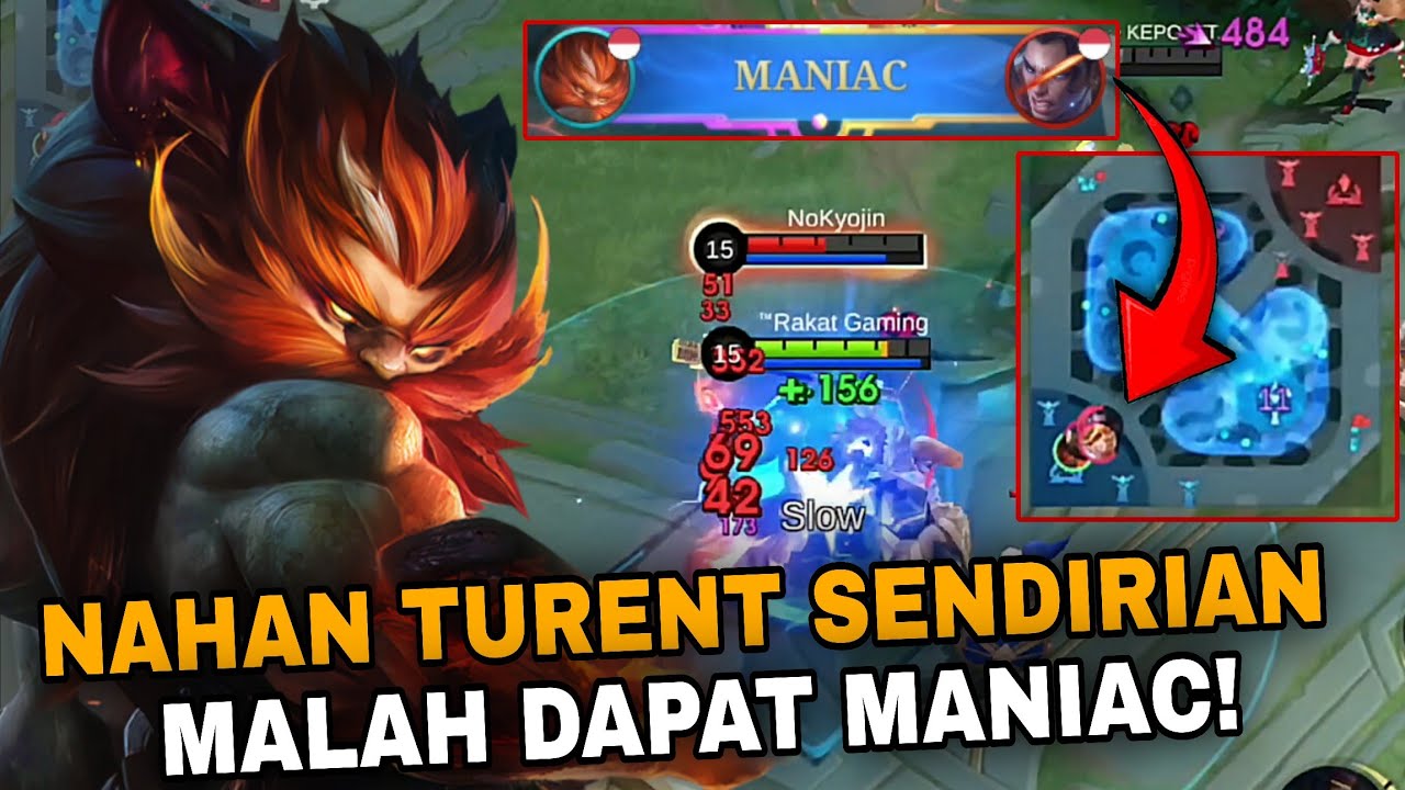 1 VS 4 AULUS NAHAN TURENT SENDIRIAN MALAH DAPAT MANIAC! INI DIA AULUS BUILD TERSAKIT 2026 ~ MLBB