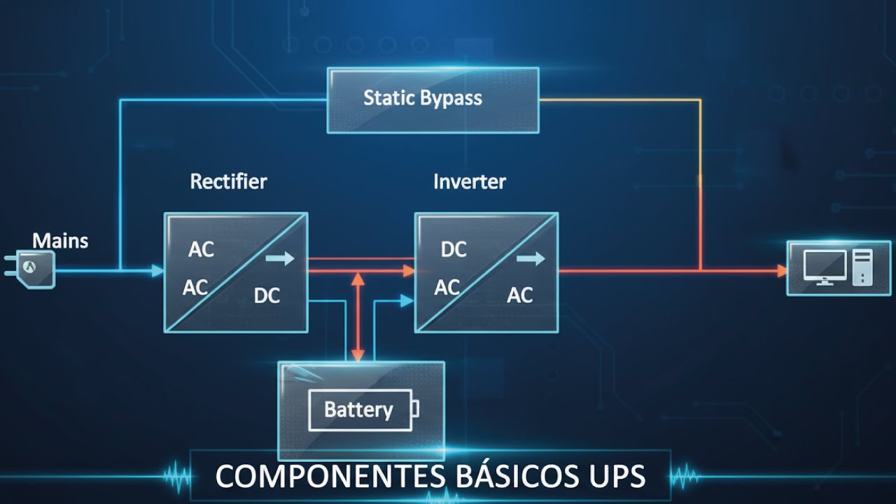Componentes Básicos de un UPS: ¿Qué incluye y cómo protege tu operación?