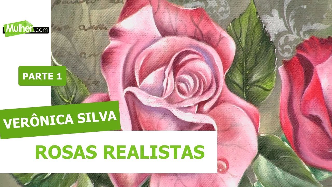 Pintura de rosas realistas - Verônica Silva -  24/04/2019 P1