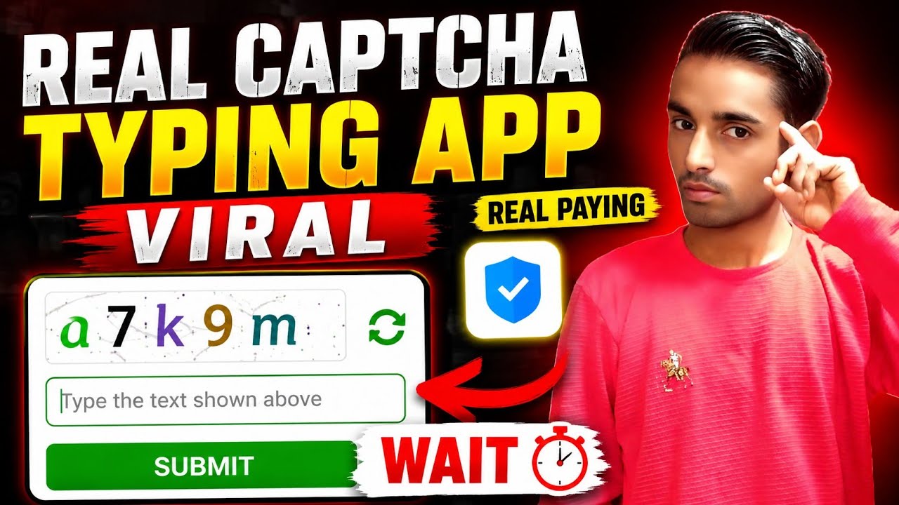 Real Captcha Typing Job Online Free | Online Captcha Typing Job For Free | Captcha Typing  App