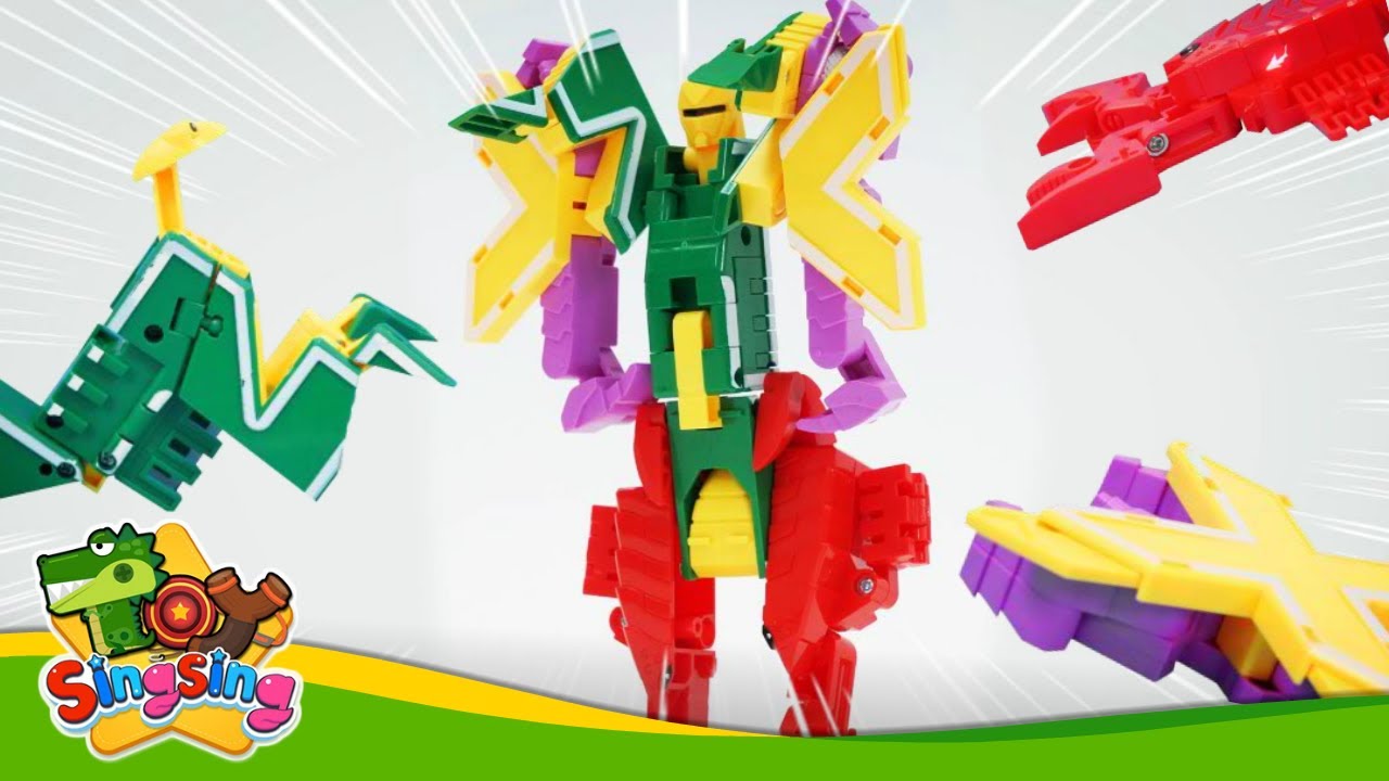 Alphabet Transformers - Sea creatures. birds, and insects - Toy Story