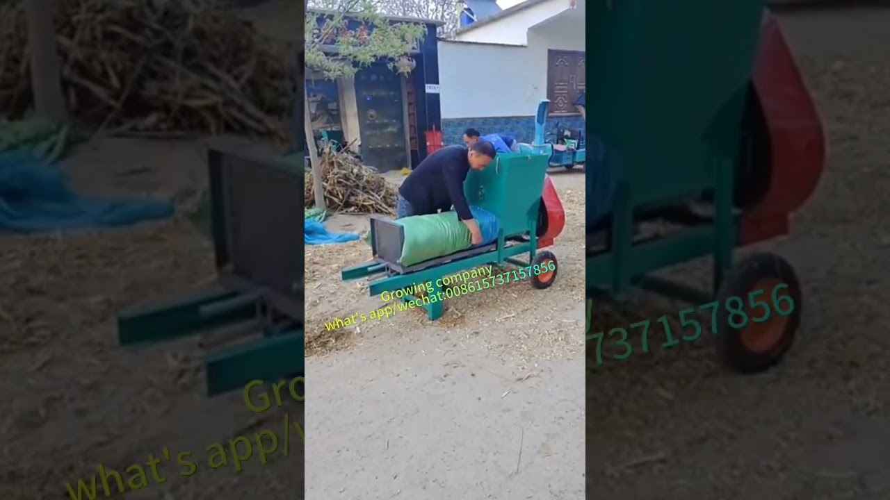 Corn silage baler machine silage harvesting baler