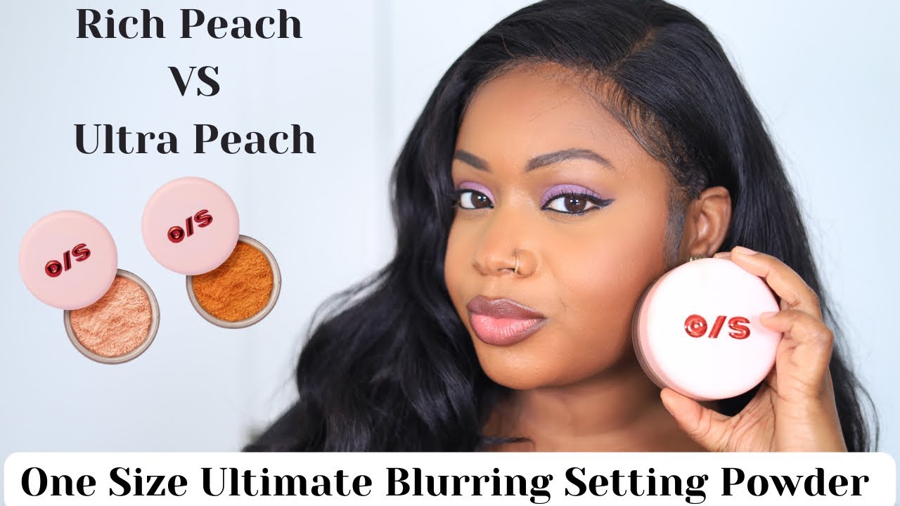 Rich Peach VS Ultra Peach Один размер Ultimate Blurring Fixing Powder