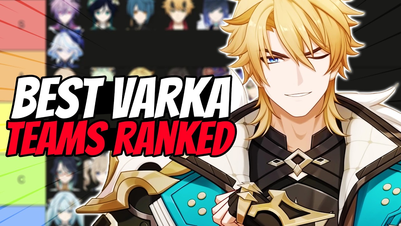 All Best Varka Teammates Tier List Ranked! (Genshin Luna V Discussions)