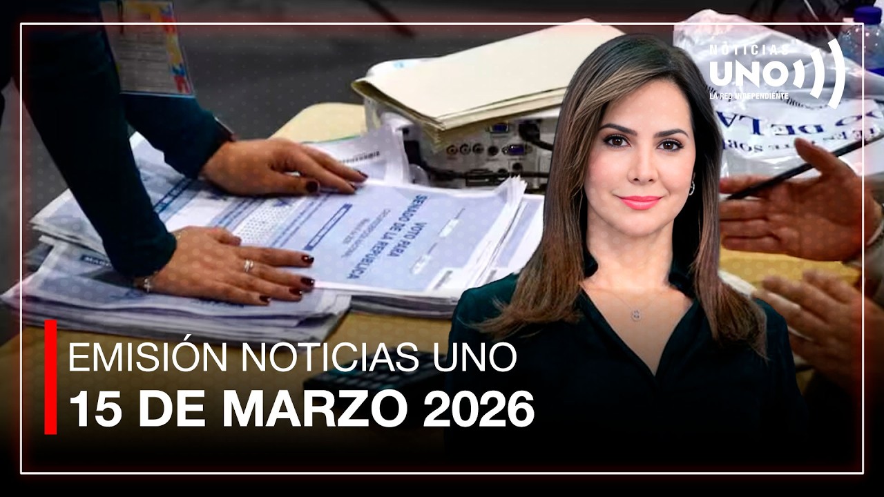 EMISIÓN NOTICIAS UNO 15 DE MARZO 2026 | Noticias UNO