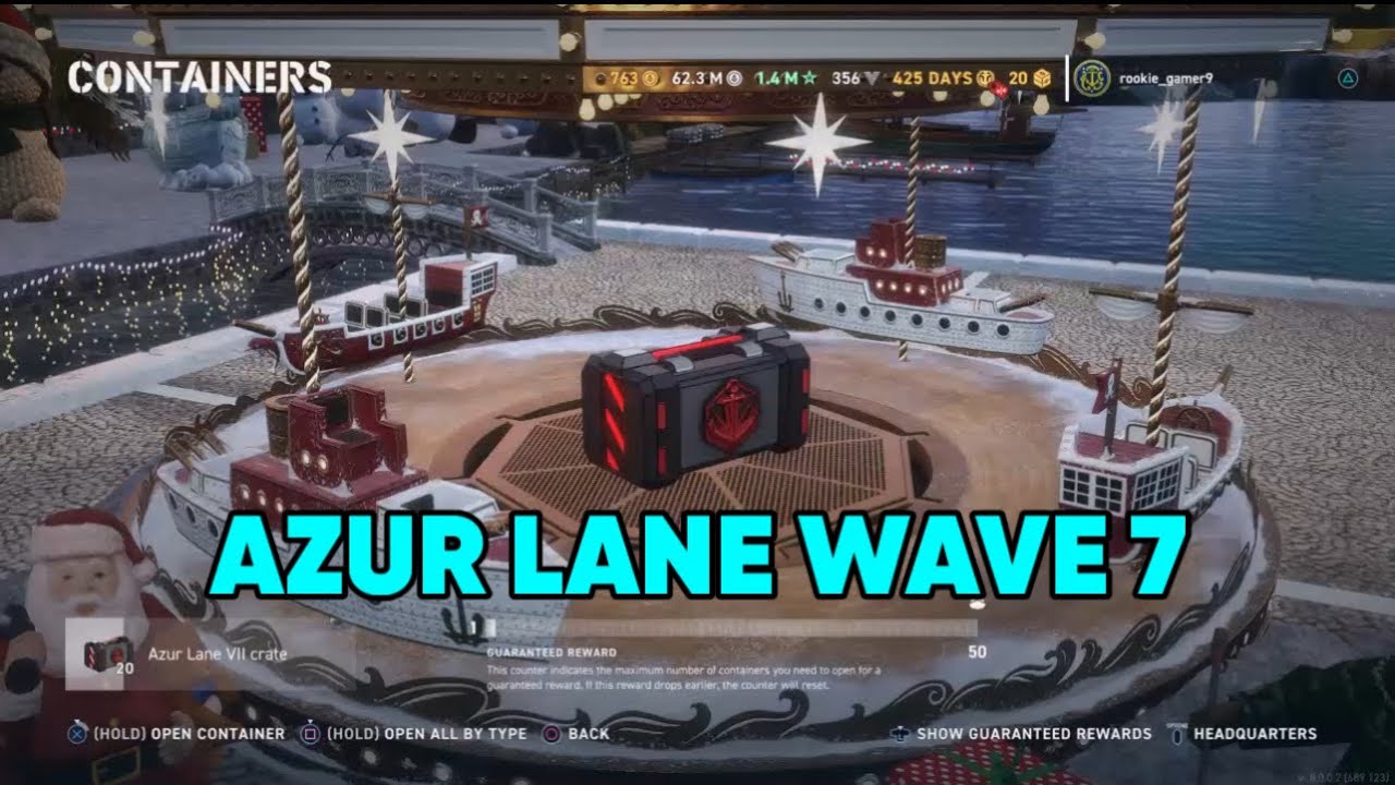 World of Warships Legends Azur Lane Wave 7 Crates Opening.
