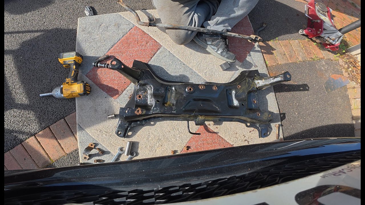 Front Subframe Replacement, 2010 Toyota Aygo, Citroen C1,Peugeot 107
