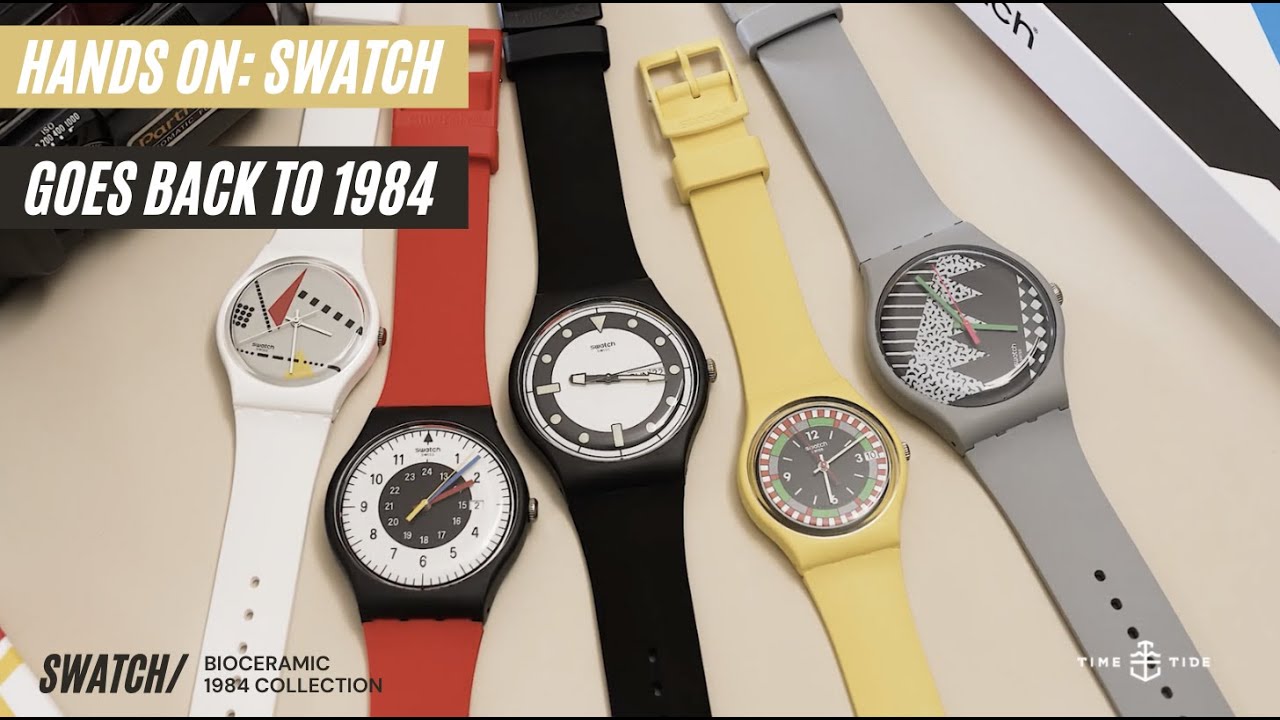 HANDS ON: Swatch goes back to 1984 with the new Bioceramic Collection