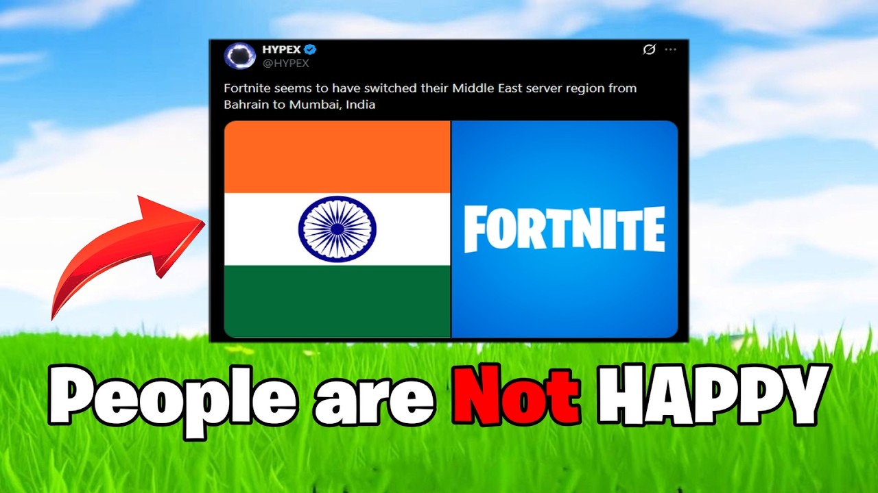 Fortnite added changes in Server&hellip;😡