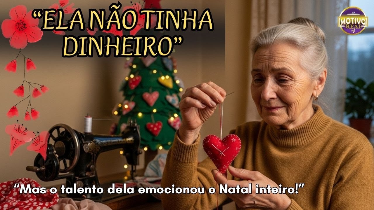 O Presente Que Veio das Linhas: A Idosa Que Costurou o Natal Com o Coração