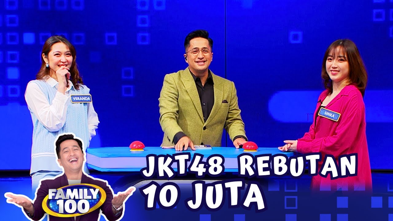 MAKIN HEBOH! Veranda & Sinka Siap Berebut 10 JUTA - Family 100