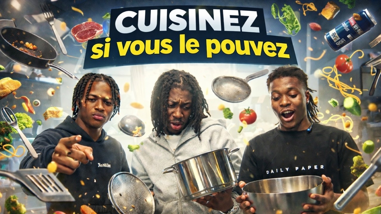 CUISINEZ SI VOUS LE POUVEZ – On a mangé du poulet cru 💀​💀​🤣​