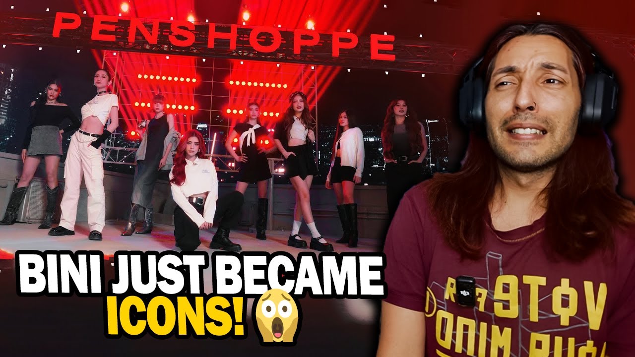 BINI выглядит как ICONS | Первая реакция на PENSHOPPE × BINI – ICON