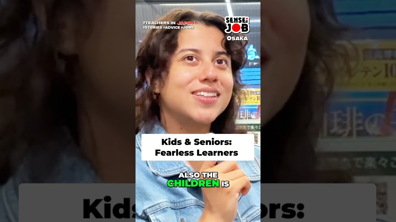 Working with Kids & Senior Adults in Japan 
