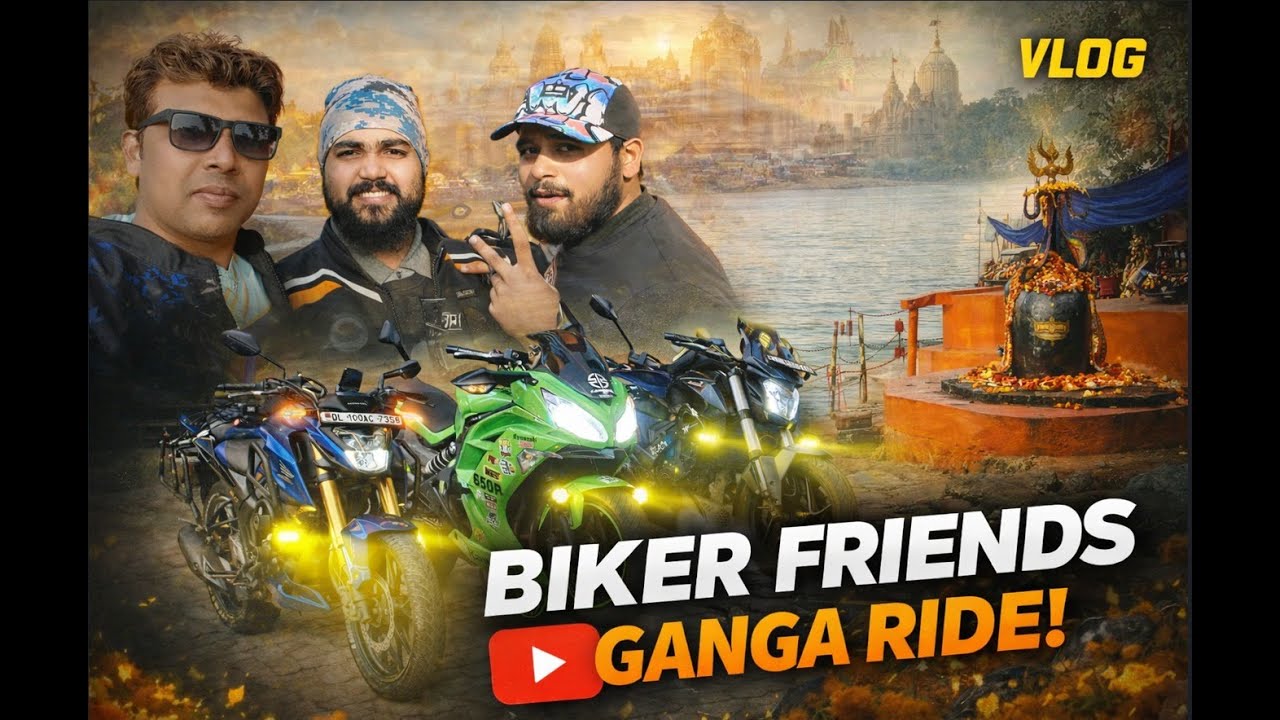 Delhi to Haridwar on Bikes.. #Haridwar #bikeriding #delhitoharidwar
