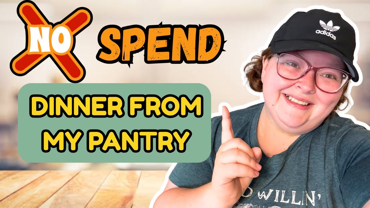 Make it to Pay Day Meal || Using What’s in My Pantry for a Zero Spend Dinner