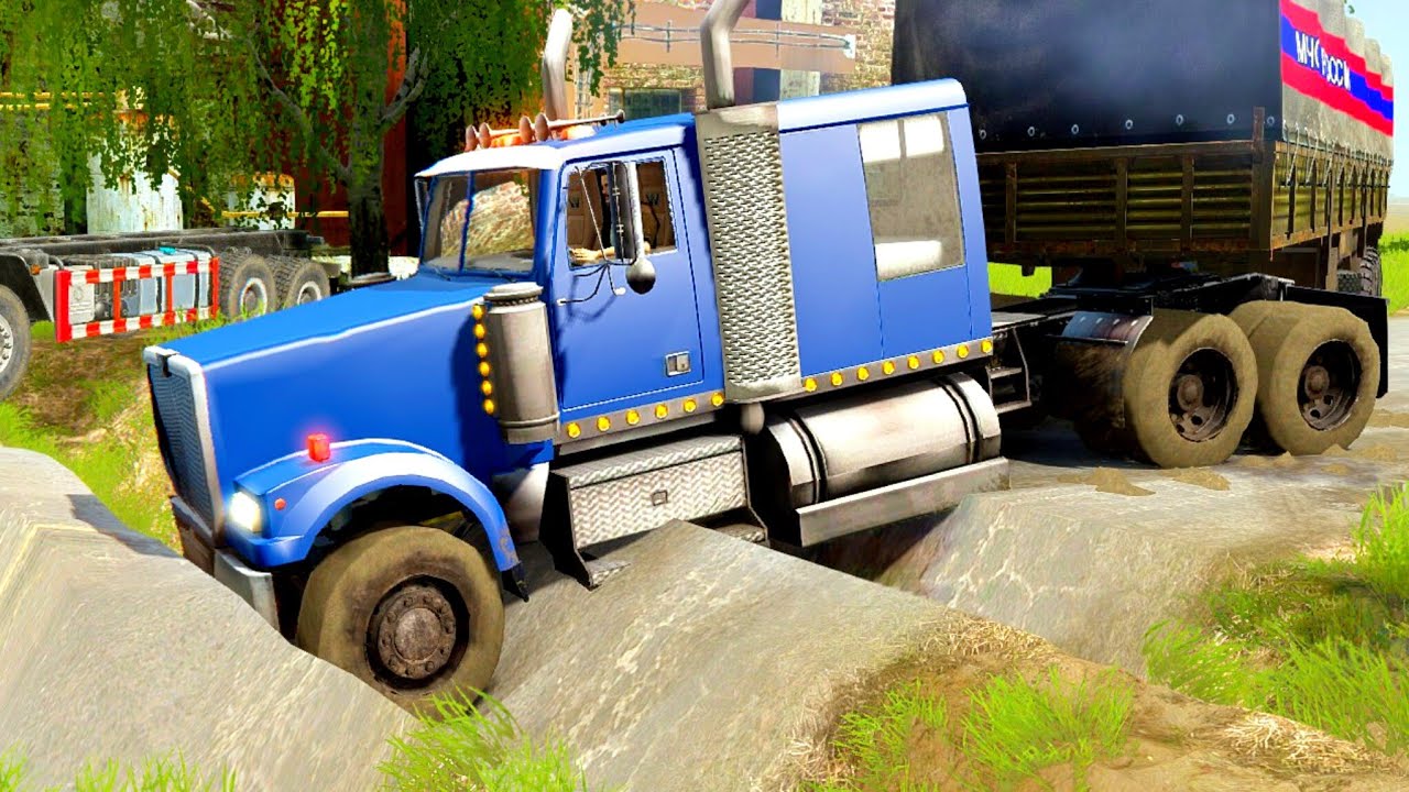 Spintires: mudrunner truck off-road  P141 #mudrunner #truck #automobile #spintires #gaming #games