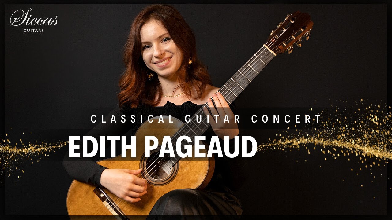 EDITH PAGEAUD - Classical Guitar Concert | Rachmaninov, Piazzolla, Tansman, Biber, Presti