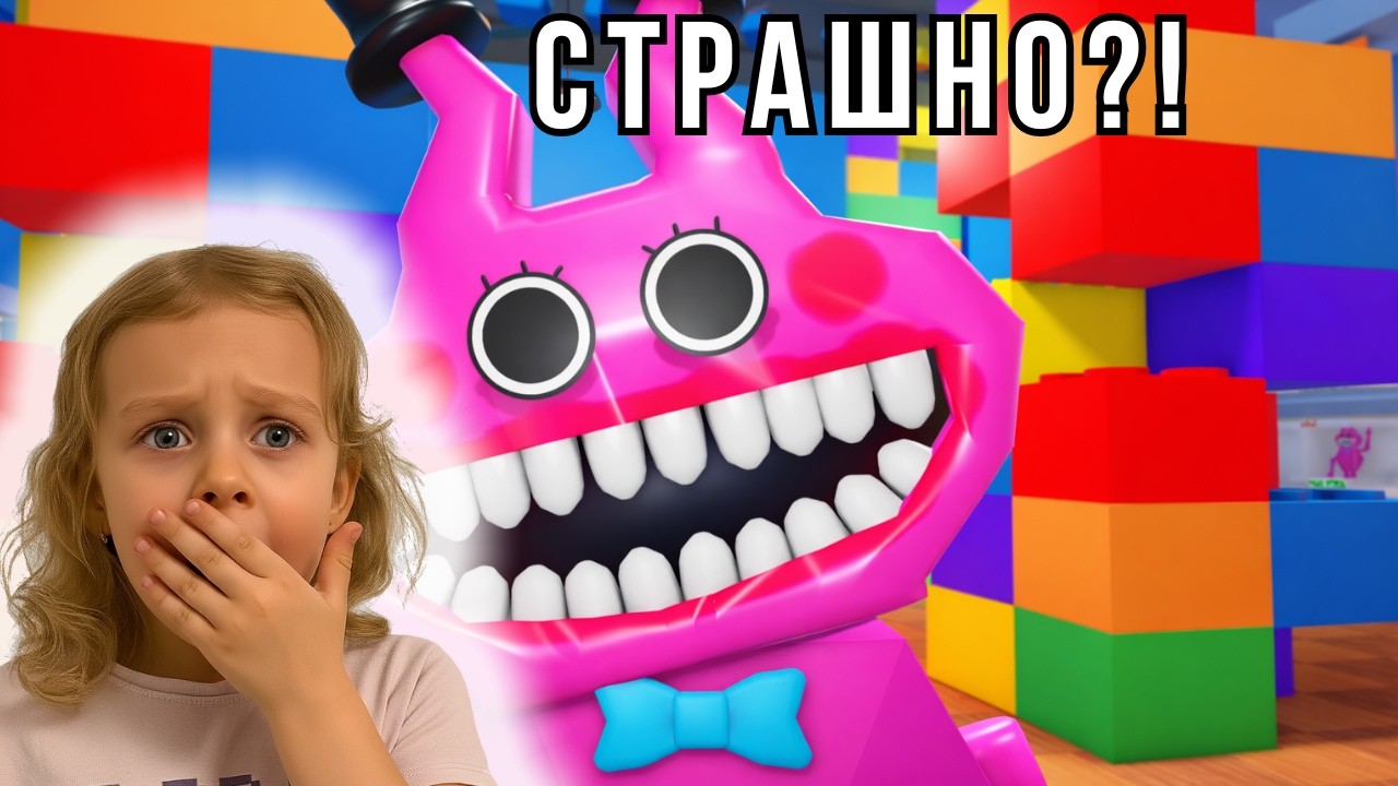 Игрушечный магазин Мисс Хэппи 😱 Страшное обби в Roblox
