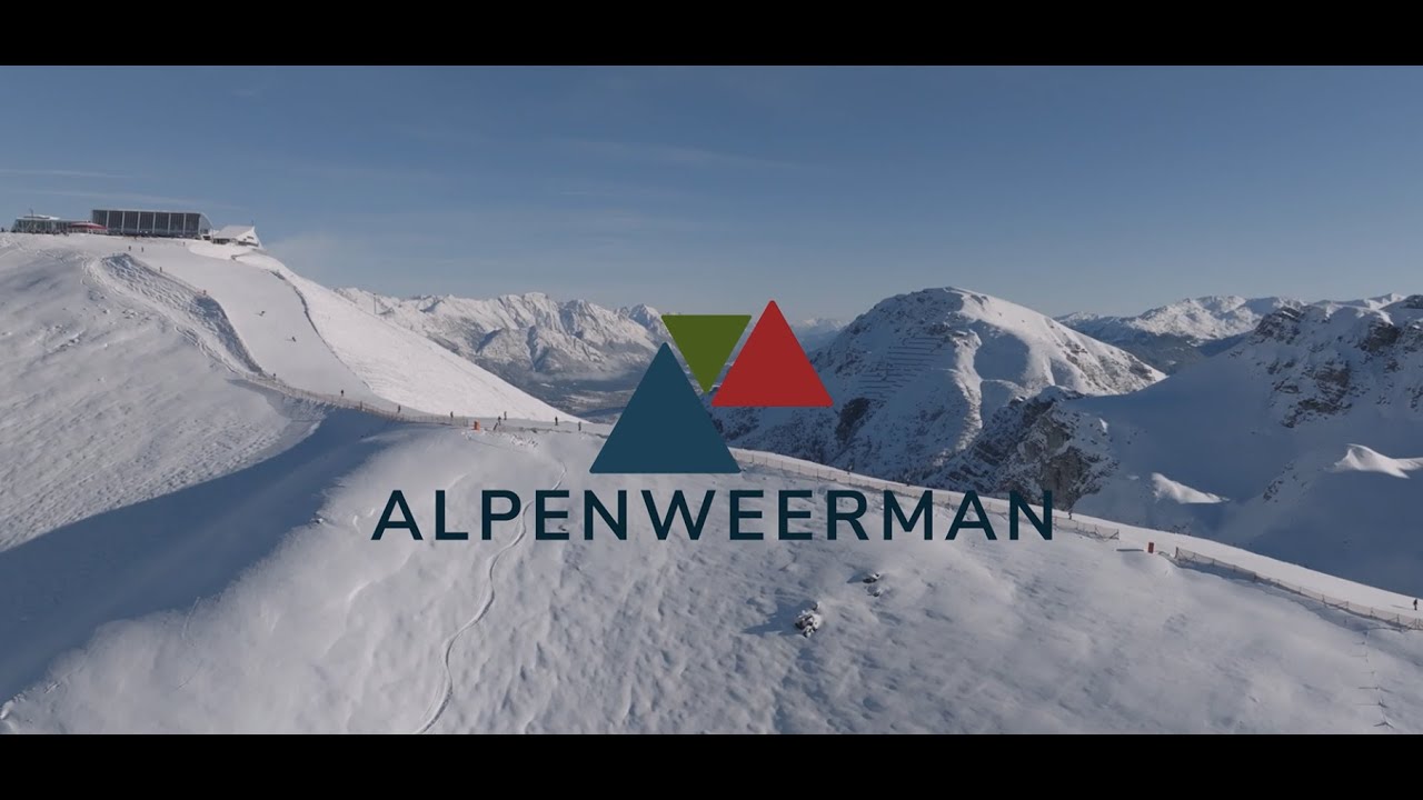 Alpenweerman in Axamer Lizum - Innsbruck met prachtige condities