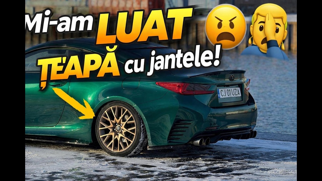Mi-am luat țeapă cu noile jante...