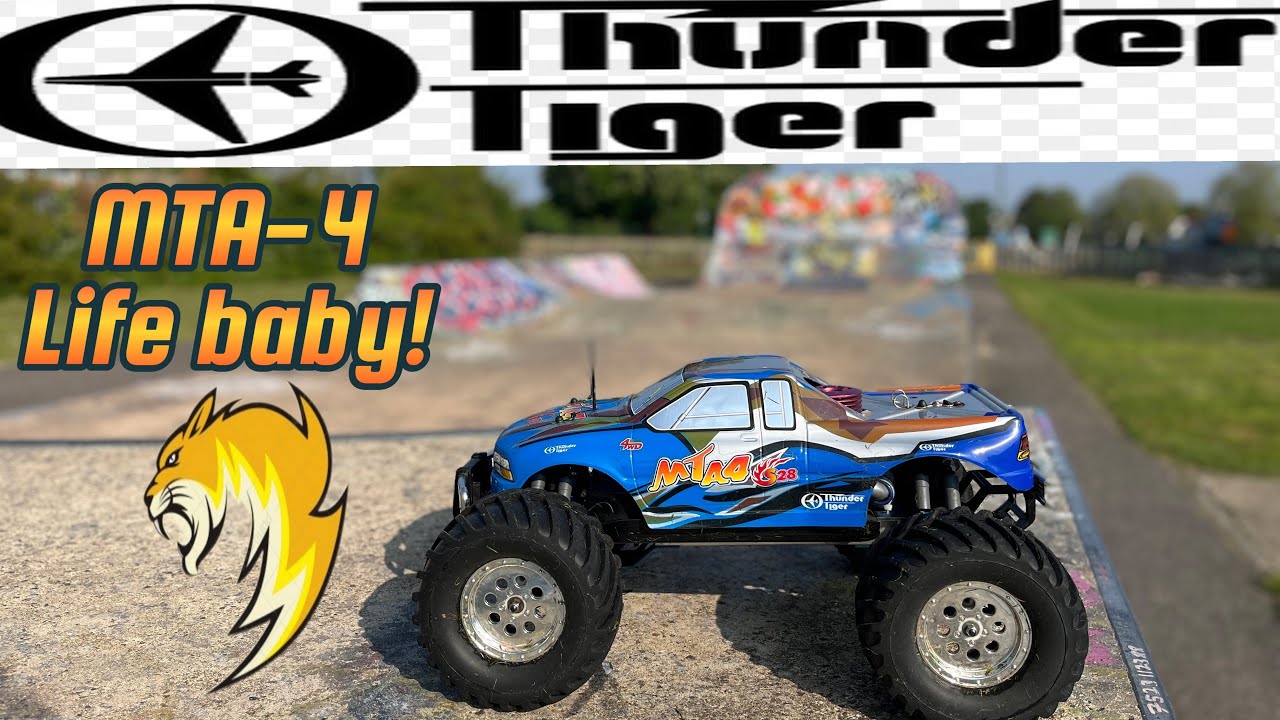 The Thunder Tiger MTA4 (MGT) Nitro  Big Block Beast “Bashing”!!!