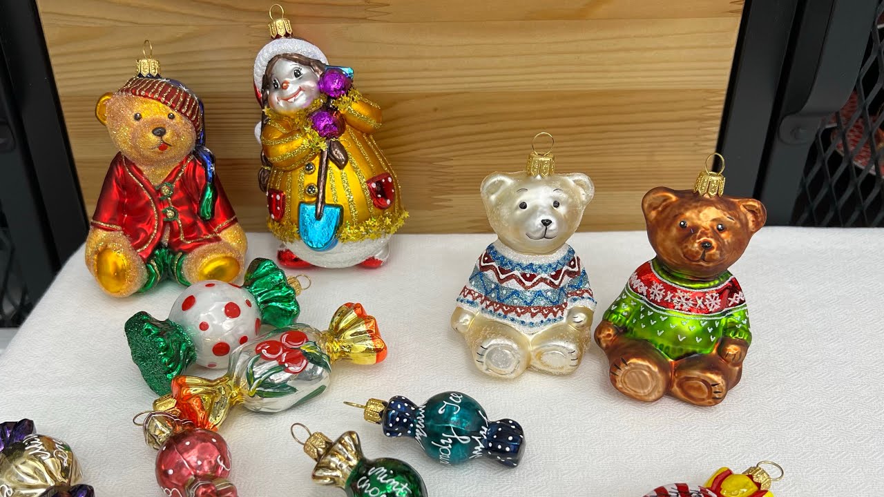 🎅Польские ёлочные игрушки. Импульс. Bilinski. Huras Family. Kamozja