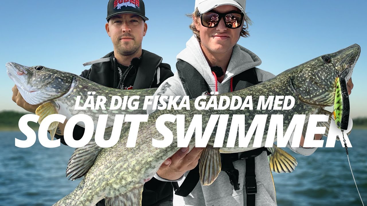 Lär dig fiska gädda med Scout Swimmer - Sportfiskeprylar.se
