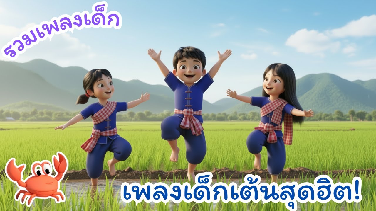 เพลงเด็กเต้นสุดฮิต ฟังยาวๆ | รวมเพลงเด็กอนุบาล จังหวะสนุกๆ | การ์ตูน 3D