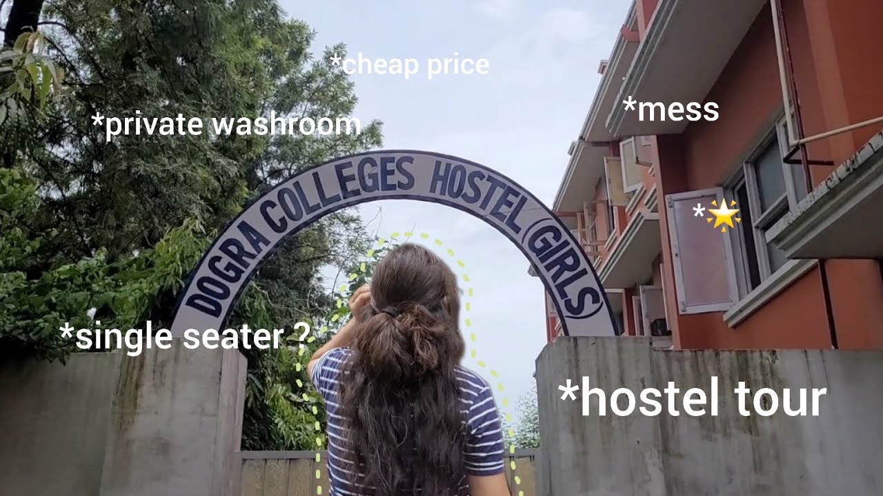 RD09 : TOUR VLOG🌬|| dogra law college || 👧 girls hostel || The R's Life♡