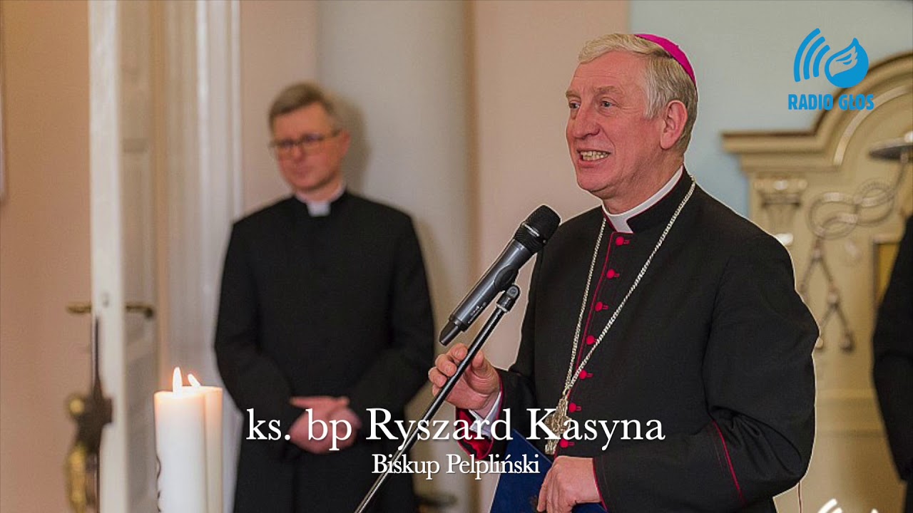 Biskup pelpliński Ryszard Kasyna zaprasza na sakrę biskupią ks. prałata Arkadiusza Okroja