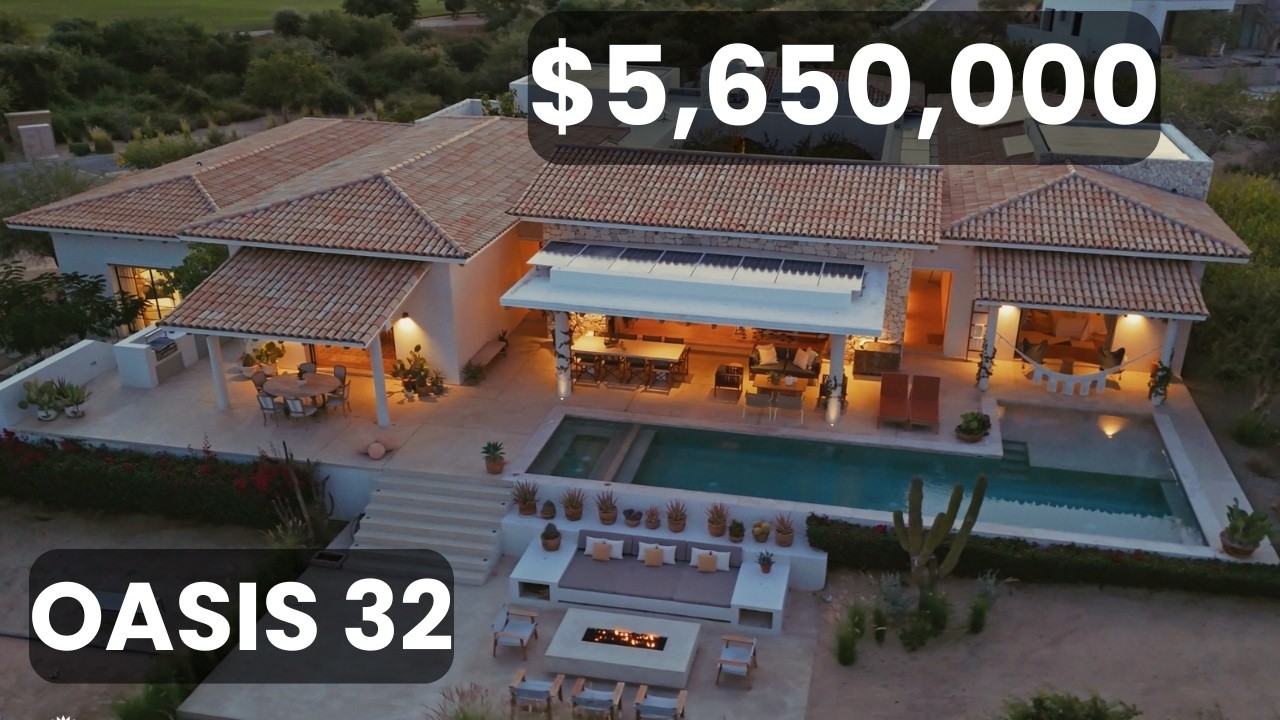 $5.65M Palmilla Oasis Home | Where Architecture Disappears Into the Desert