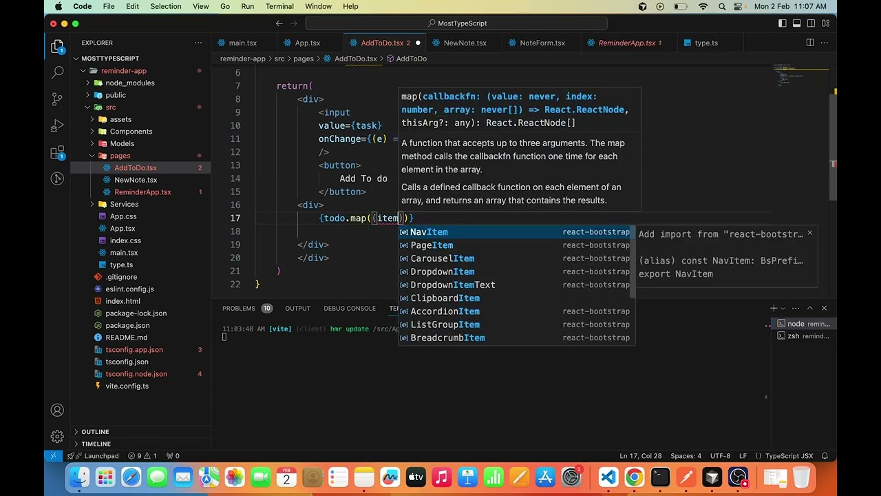 React TypeScript Basics : tutorial 1