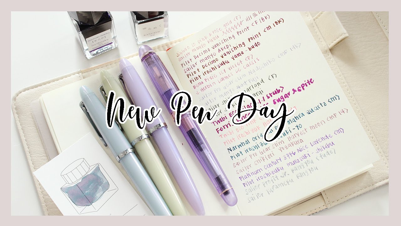 NEW PEN DAY | Platinum Century 3776 Nice Lavende | Ana Jolene