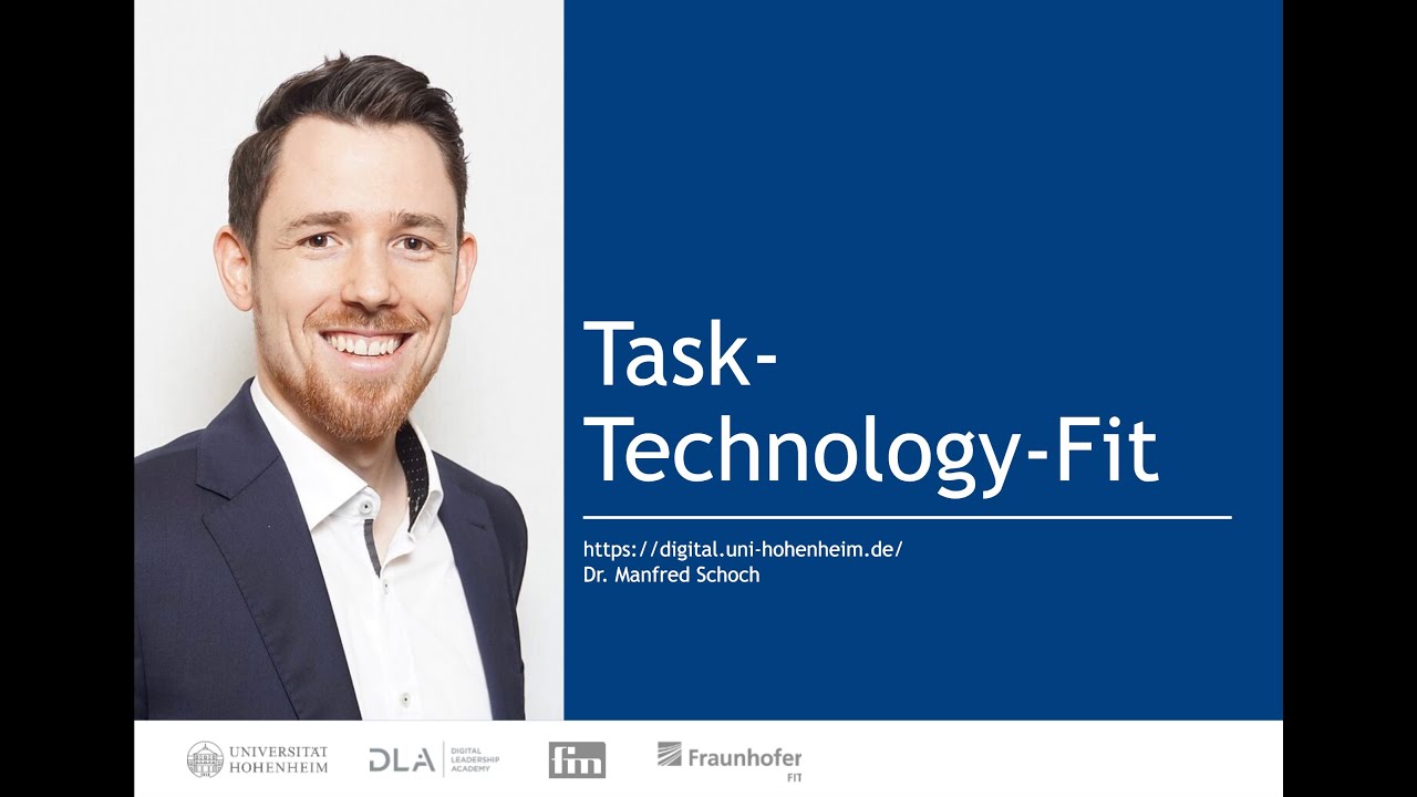 Task-Technology-Fit (13:22 Minuten)