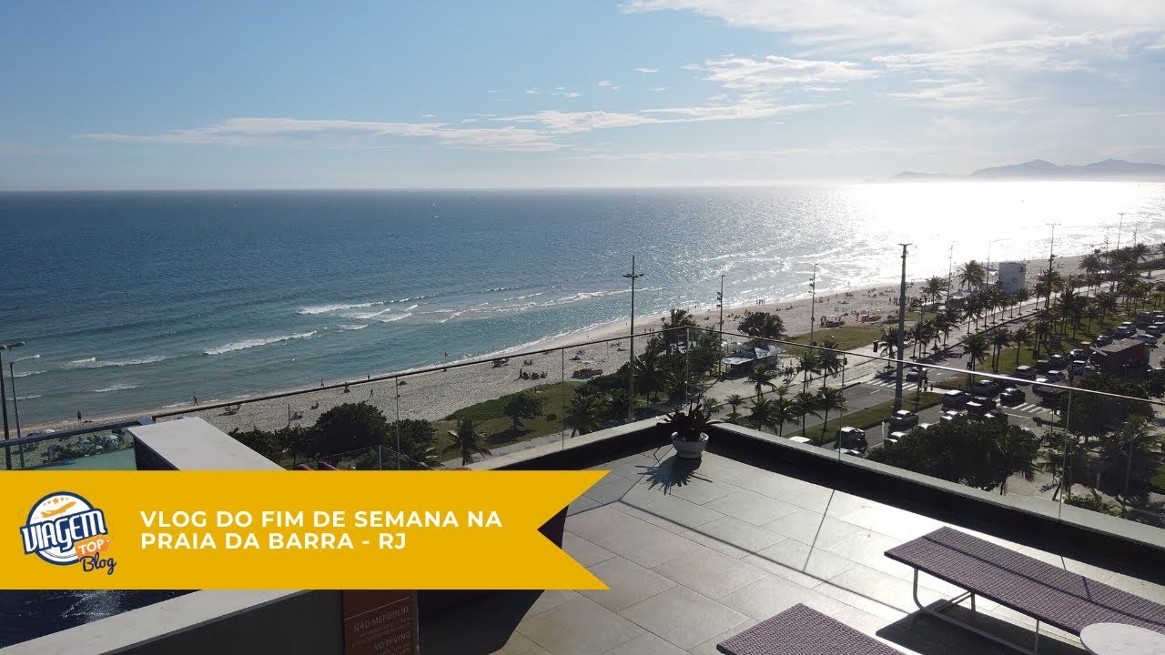 VLOG DO FIM DE SEMANA NA PRAIA DA BARRA DA TIJUCA - RJ - LSH HOTEL